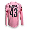 Retro maglia Palermo Home 2004-05 numero 43 Andrea Barzagli Player Issued – cimelio prima stagione Serie A dopo 31 anni