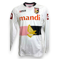 Maglia Palermo Third 2006-07 Player Issued Marco Pisano numero 26 Lotto maniche lunghe aquila dorata fascia rosanero Made in Italy