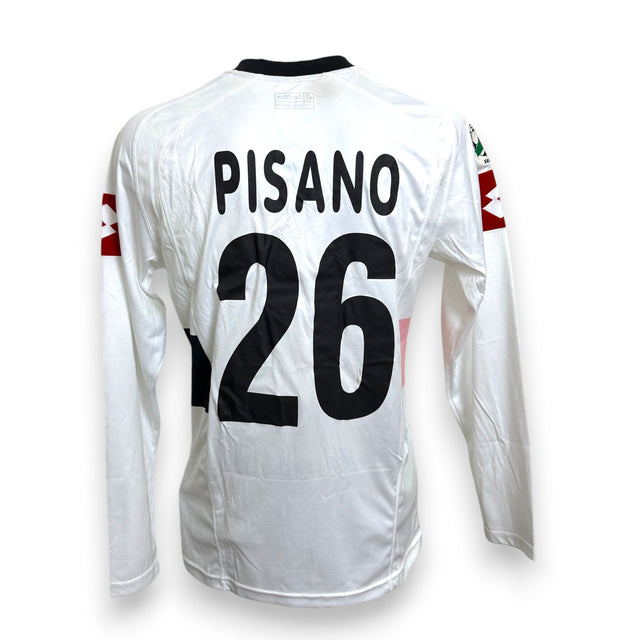 Retro maglia Palermo Third 2006-07 Marco Pisano numero 26 nero Player Issued Lotto Made in Italy cimelio rosanero