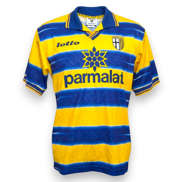 Parma Home Shirt 1998/99 – Roberto Sensini – No. 6 – Vintage – Lotto – Serie A – Parmalat – Replica Nameset