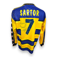Retro maglia Parma Sartor numero 7 Player Issued – autografo e dedica manoscritta