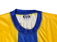 Colletto blu ed etichetta Erreà taglia XL – maglia Parma Third 2006/07 Player Issued De Lucia