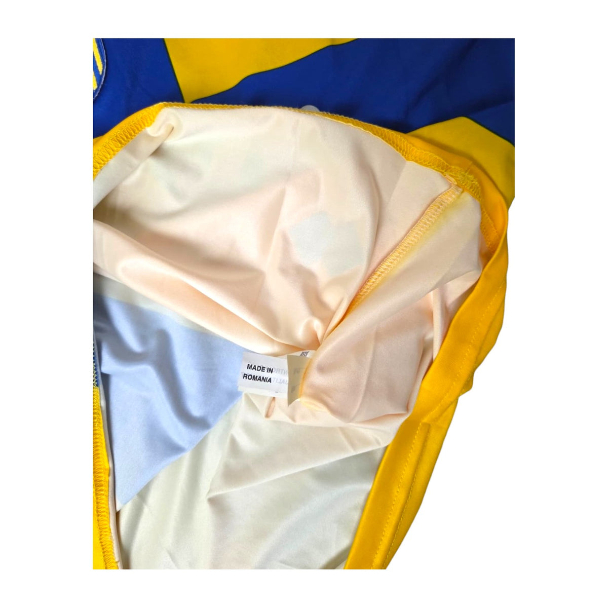 Etichetta Made in Romania – maglia Parma Third 2006/07 Erreà Player Issued De Lucia