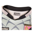 Dettaglio colletto Lotto Italian Sport Design taglia XXL Made in Italy maglia portiere Palermo 2005-06 Guardalben