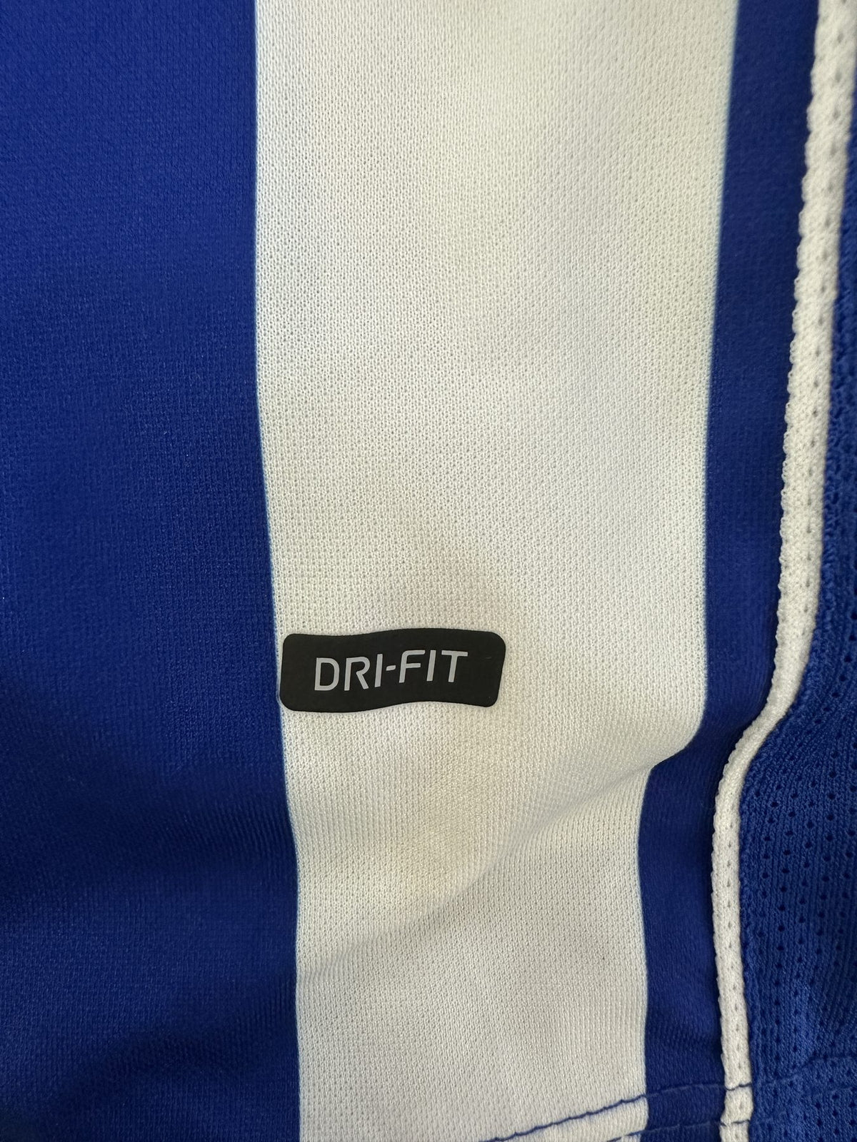 Etichetta Nike Dri-Fit maglia Porto Home 2004-05 – tessuto tecnico originale