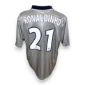 Retro maglia PSG Away 2001-02 numero 21 Ronaldinho – nameset replica