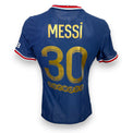 Retro maglia PSG 2021-22 Messi numero 30 oro Player Issued Jordan