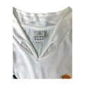 Etichetta Adidas taglia XL Made in Morocco – maglia Real Madrid Home 2004/05 originale