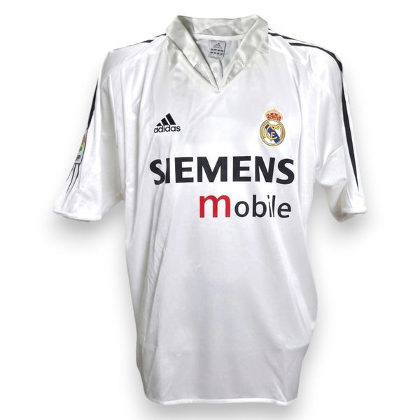 Maglia Real Madrid Home 2004/05 – Zidane – N.5 – Vintage – Adidas – La Liga – Nome e Numero Replica