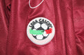Patch ufficiale Lega Calcio su maglia Reggina Home 1999/2000 Asics amaranto Caffè Mauro Serie A