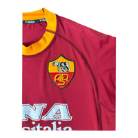 Stemma Roma con lupa capitolina ricamato – maglia Home 2000/01 Kappa Batistuta