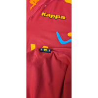 Dettaglio etichetta taglia M maglia Roma Home 2010-11 Kappa – sponsor Wind