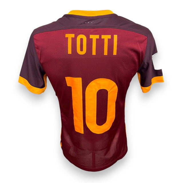 Retro maglia Roma Home 2015/16 con nameset originale Totti 10