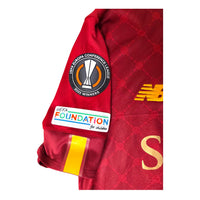 Patch UEFA Europa Conference League 2022 Winners e UEFA Foundation – maglia Roma Dybala 2022/23 Player Issued