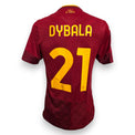 Retro maglia Roma 2022/23 Player Issued con nameset Dybala 21 e scritta Figli di Roma