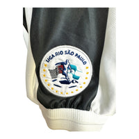 Patch ufficiale Liga Rio São Paulo sulla manica – maglia Santos 2002 Umbro André Luís