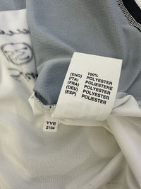 Etichetta composizione 100% poliestere e codice interno YVE 2104 maglia Siena Player Issued