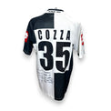 Retro maglia Siena Cozza numero 35 Player Issued – autografo e dedica manoscritta