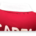 Dettaglio piccolo buco usura tempo zona colletto retro maglia Torino FC Vintage Lucarelli condizioni Good non riconducibile a uso agonistico