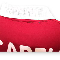 Dettaglio piccolo buco usura tempo zona colletto retro maglia Torino FC Vintage Lucarelli condizioni Good non riconducibile a uso agonistico