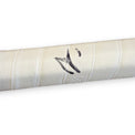 Dettaglio autografo originale Jannik Sinner pennarello nero sul grip bianco racchetta HEAD Speed – firma autentica certificata COA Associazione Autografia