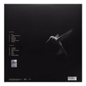 Retro vinile La Ragazza del Futuro di Cesare Cremonini con colibrì e tracklist lato A e lato B