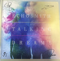 Copertina vinile Talking Dreams autografata da Sydney, Jamie, Noah e Graham Sierota degli Echosmith