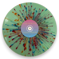 Vinile splatter verde menta Echosmith Talking Dreams lato due Warner Bros