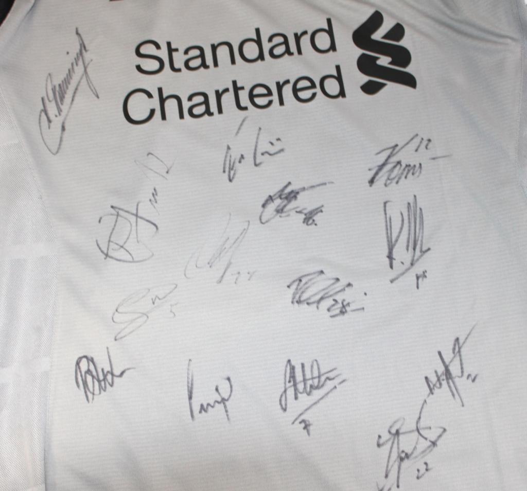 Autografi Rosa FC Liverpool 2016-17 Maglia Manninger Premier League