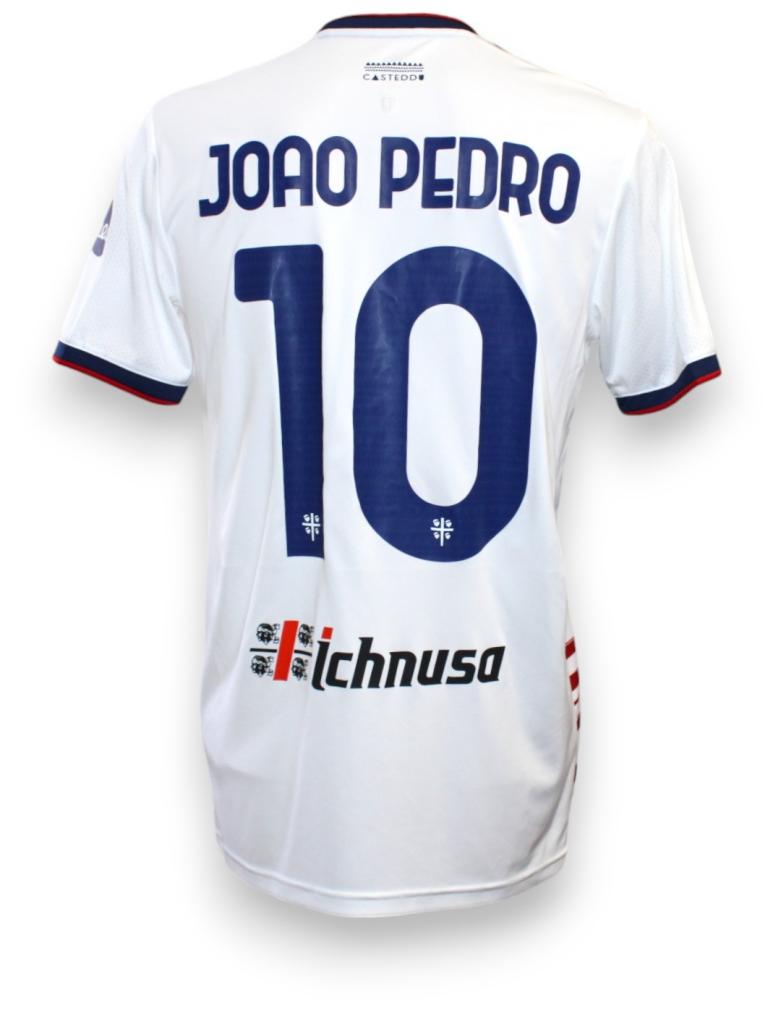 Maglia Cagliari 2021-2022 Player Issued Away Serie A Adidas Joao Pedro