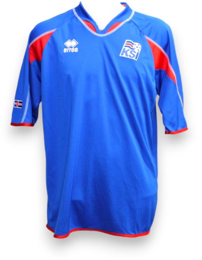 Maglia Islanda 2006 Home vuota versione Store