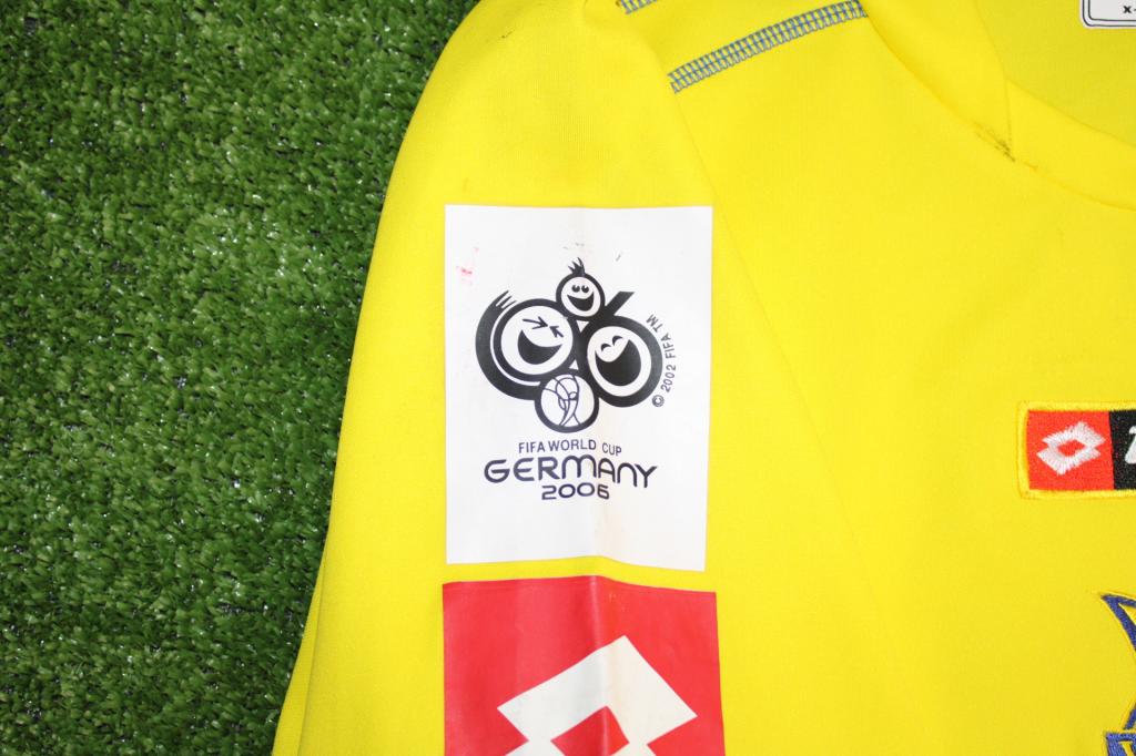 Maglia Ucraina Andrij Shevchenko 2006 Home Player Issued