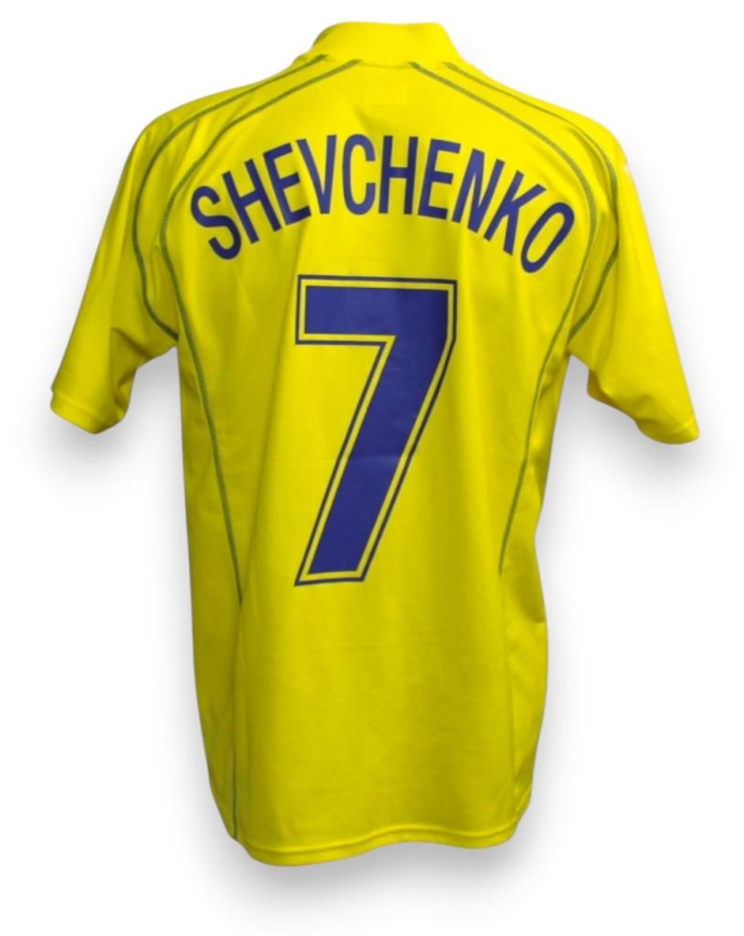 Maglia Ucraina Andrij Shevchenko 2006 Home Player Issued