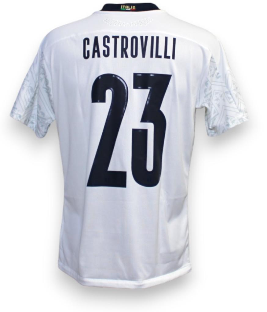 Maglia Italia away Castrovilli 23 Player Issued Europei 2020
