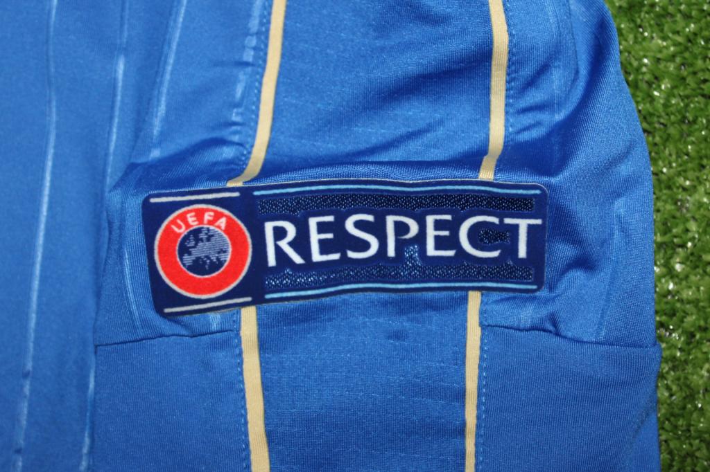 Maglia Italia Éder 17 Player Issued Home Europei Francia 2016