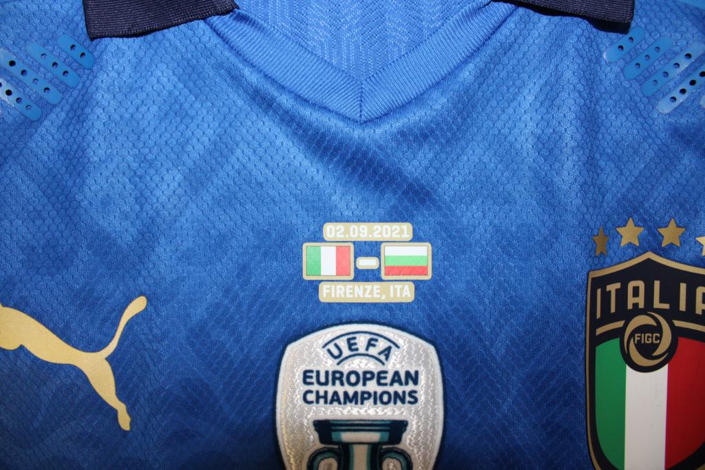 Maglia Italia Lorenzo Insigne player issued Home 2021