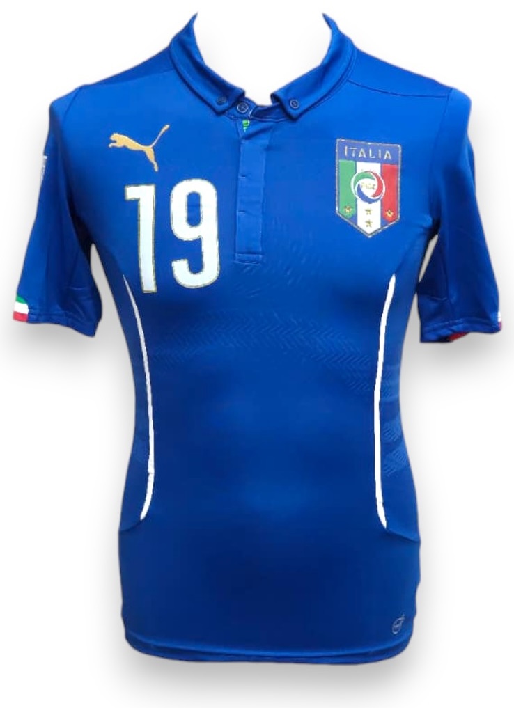 Maglia Italia Home 2010 versione Player Issued Bonucci 19