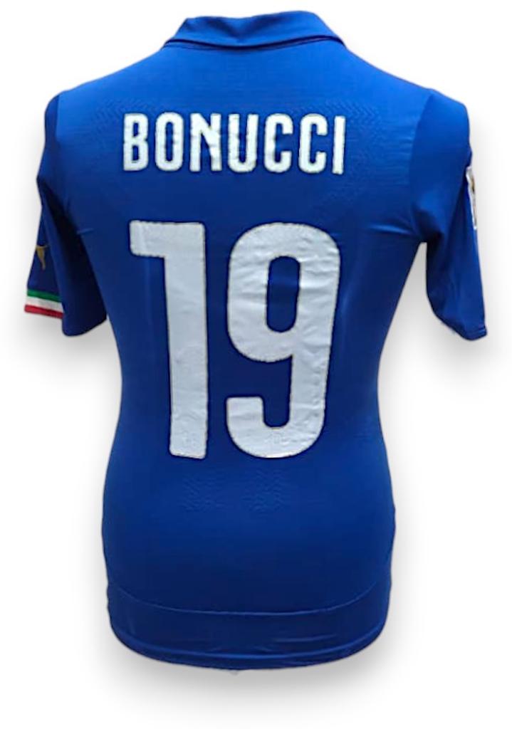 Maglia Italia Home 2010 versione Player Issued Bonucci 19