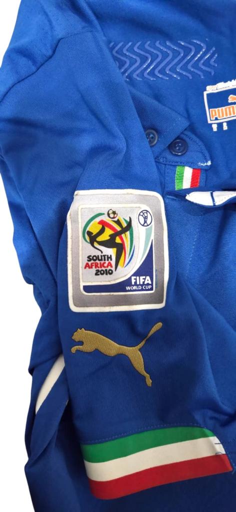 Maglia Italia Home 2010 versione Player Issued Bonucci 19