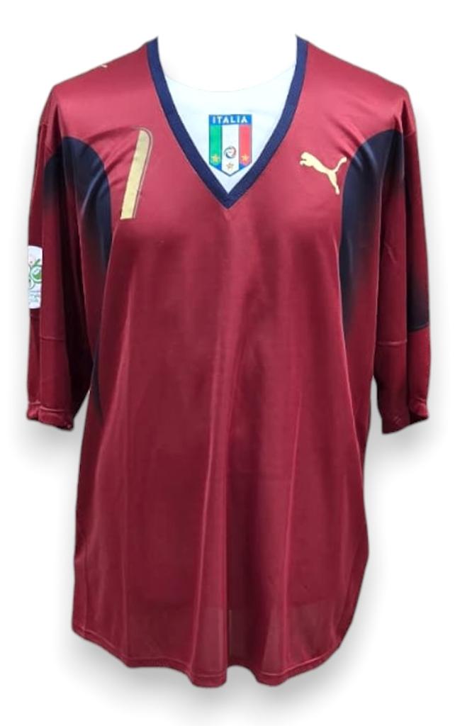 Maglia Italia Granata Mondiali 2006 Player Issued Buffon