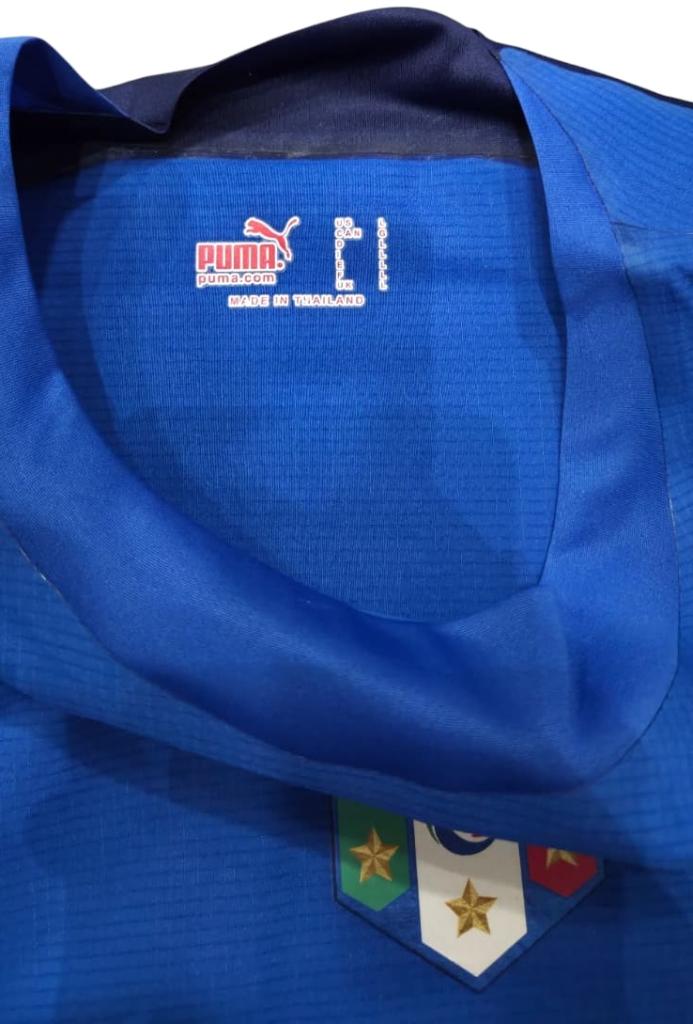 Maglia Italia Home Player Issued Del Piero 7 Mondiali 2006