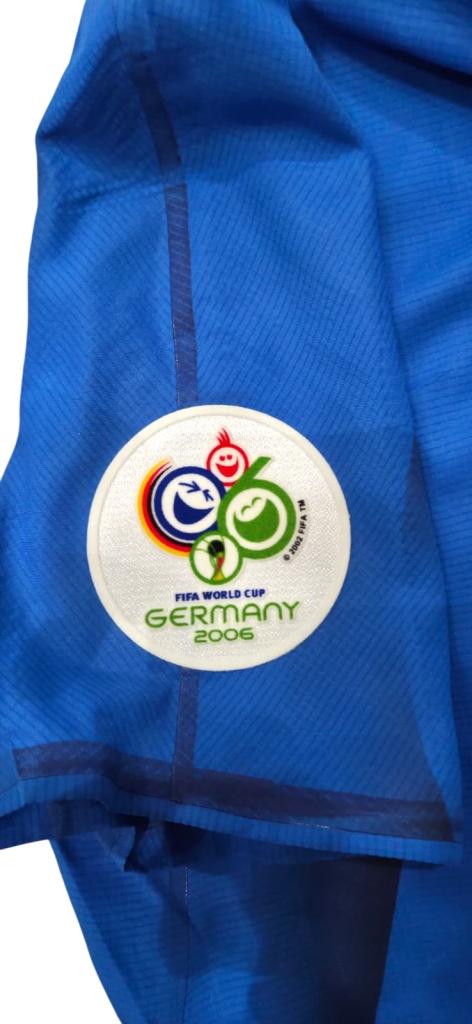 Maglia Italia Home Player Issued Del Piero 7 Mondiali 2006