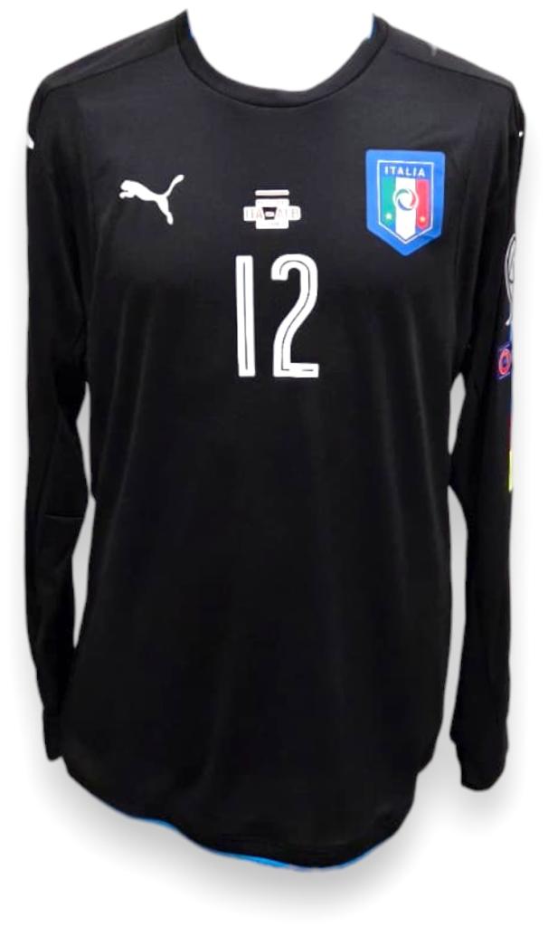 Maglia Italia Player Issued Donnarumma 12 “ITA-ALB Palermo 2017”