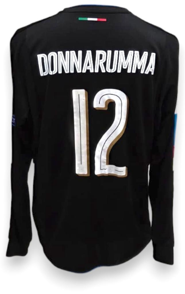 Maglia Italia Player Issued Donnarumma 12 “ITA-ALB Palermo 2017”