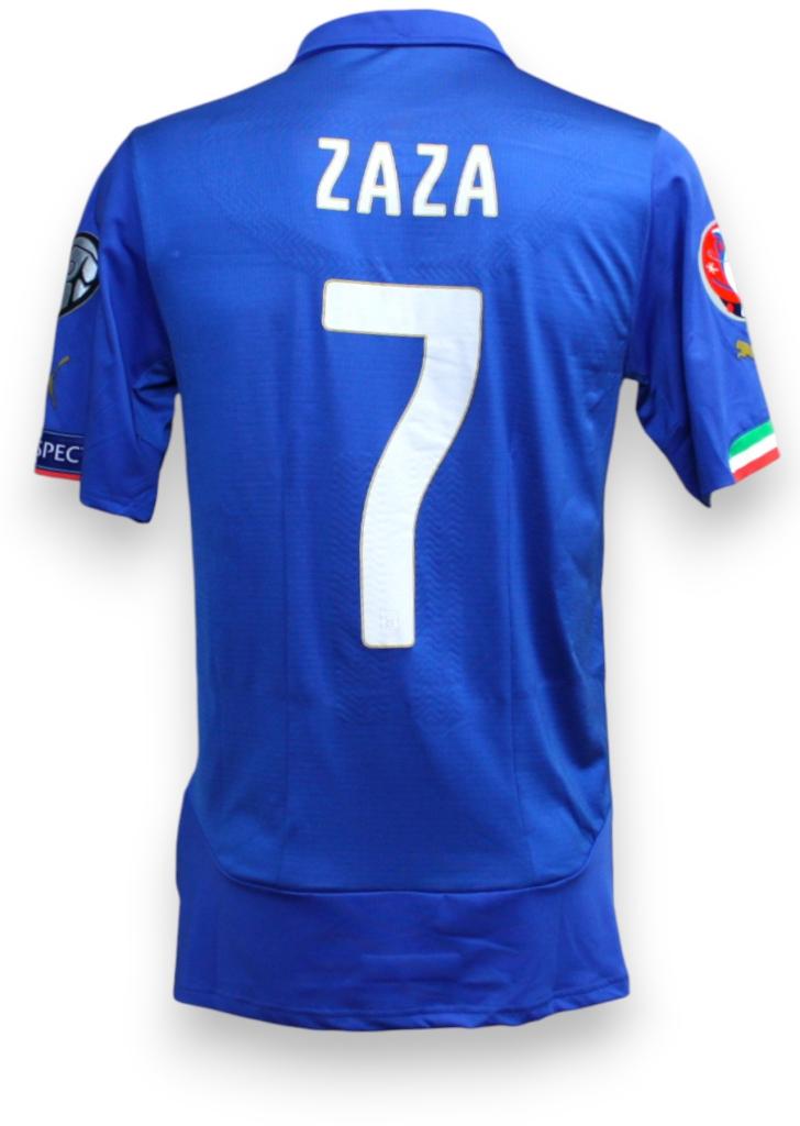 Maglia Italia Home Qualificazione Euro 2016 Zaza 7 versione store