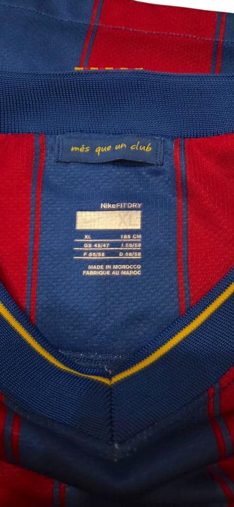 Maglia Barcellona Messi 2010 Home Versione Store LFP