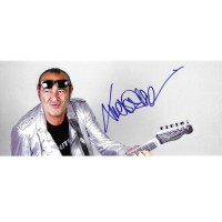 Foto autografata di LucaCarboni con chitarra un pezzo unico