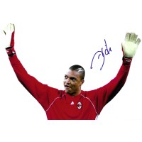 Foto autografata di Dida leggendario portiere del Milan