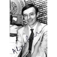 Fotografia autografata di Alessandro Barbero in libreria
