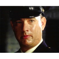 Fotografia autografata di Tom Hanks nel film quotIl miglio verdequot
